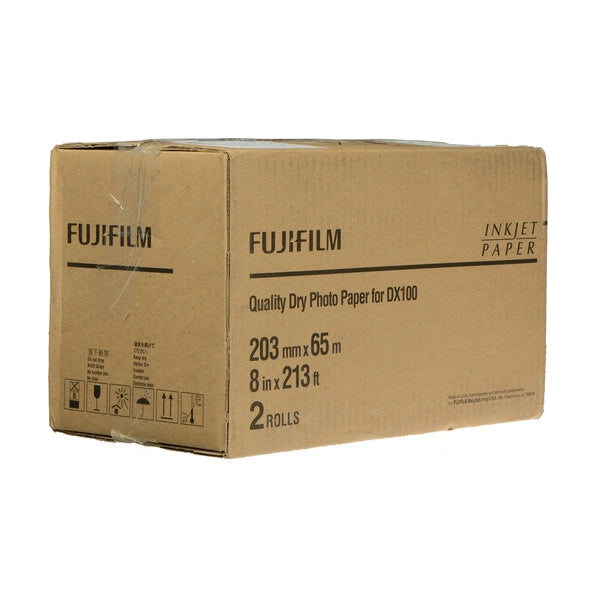 Fujifilm Carta Inkjet 20,3x65m Lustre Conf. 2 Bobine per Fuji DX100/DE100 ed Epson Fujifilm Carta Inkjet 20,3x65m Lustre Conf. 2 Bobine per Fuji DX100/DE100 ed Epson